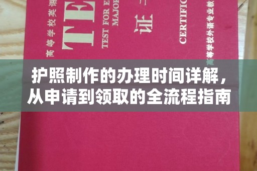 盘县护照制作的办理时间详解，从申请到领取的全流程指南