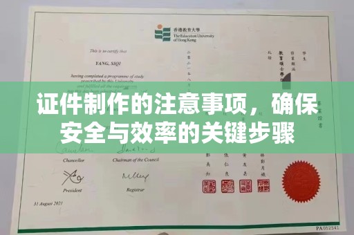 盘县证件制作的注意事项，确保安全与效率的关键步骤