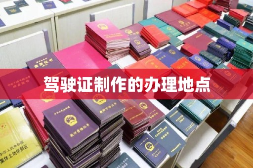 盘县驾驶证制作的办理地点