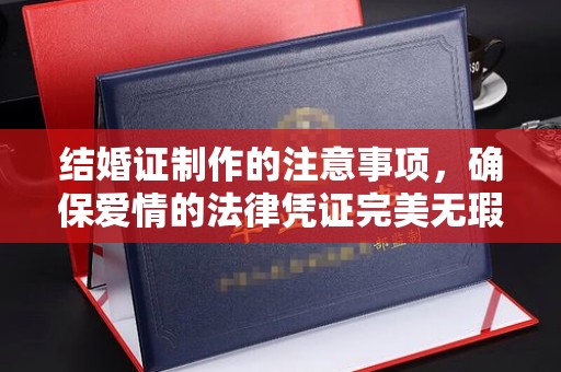 盘县结婚证制作的注意事项，确保爱情的法律凭证完美无瑕