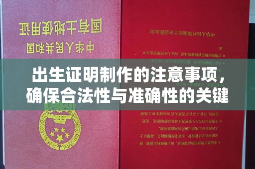 盘县出生证明制作的注意事项，确保合法性与准确性的关键步骤
