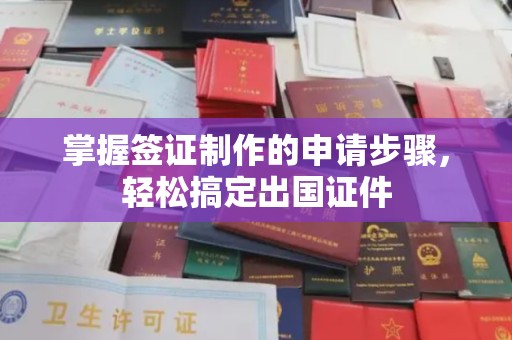 盘县掌握签证制作的申请步骤，轻松搞定出国证件