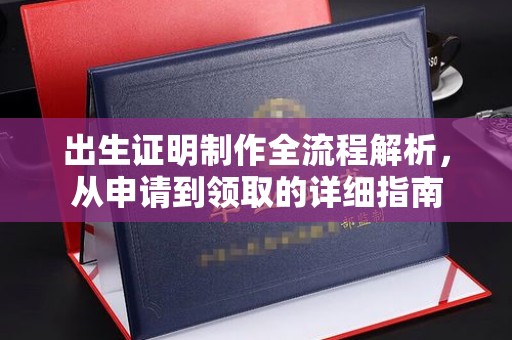 盘县出生证明制作全流程解析，从申请到领取的详细指南